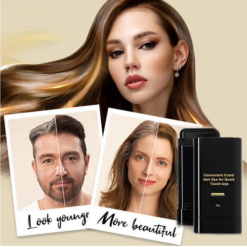 🔥Special Price Only Today!!!🎁👍🏻Portable Hair Dye Comb for white Hair Coverage-Waterproof and Sweatproof