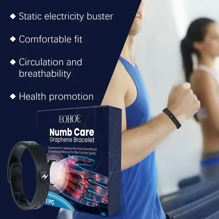 EOHOE Graphene Bracelet For Everyday Hand Decoration Portable Body Care Wrist Bracelet