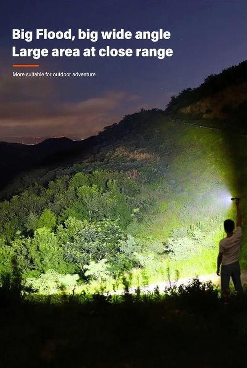 High power LED flashlight