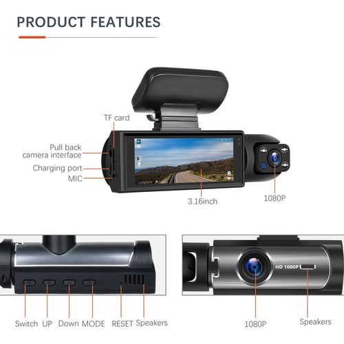 High-definition dash cam