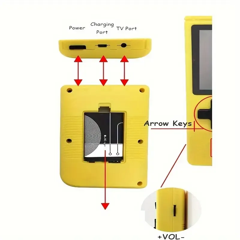 sup handheld game console, 400-in-one game console