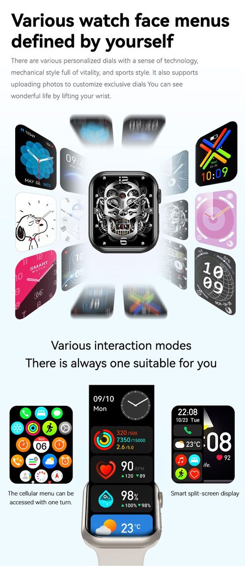 mini New I--Watch Ap--ple Watch Multi Functional Sports and Health Bracelet for Men and Women GPS Cellular Watch Series