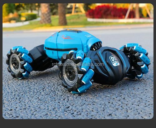 KW 4WD Light Guided RC Car With LED Lights Music Double-Sided 360 Flips Remote Control Race Car