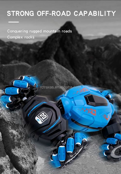KW 4WD Light Guided RC Car With LED Lights Music Double-Sided 360 Flips Remote Control Race Car