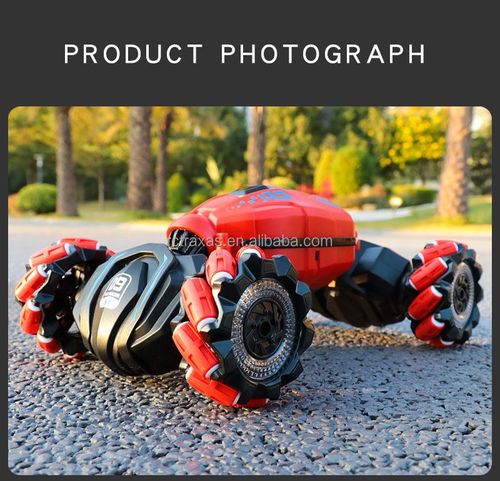 KW 4WD Light Guided RC Car With LED Lights Music Double-Sided 360 Flips Remote Control Race Car