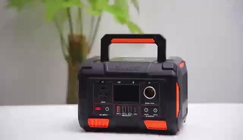 Compact Portable Power Station Solar Generator for Outdoor Adventures Camping Emergency Power Supply RV Home Travel