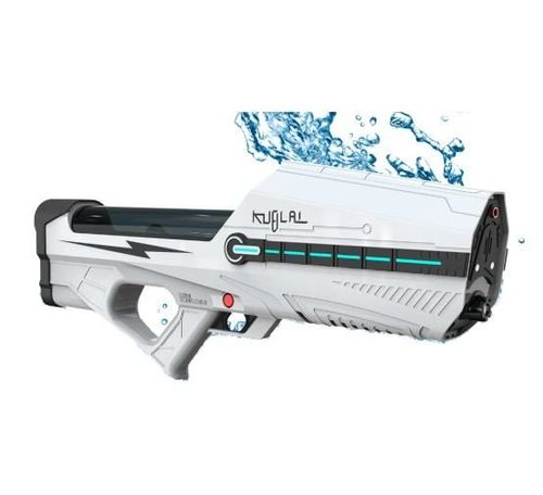 New sci-fi water gun with explosive popularity overseas, fast delivery of remote electric automatic toy gun, precision high-end water gun, technological sense