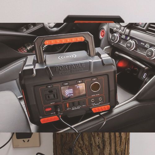 Compact Portable Power Station Solar Generator for Outdoor Adventures Camping Emergency Power Supply RV Home Travel
