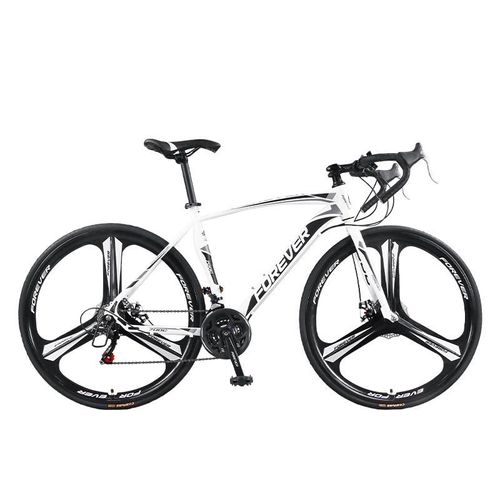 FOREVER Y273001 All-in-one Road Bike 21-speed Elbow 700c Bicycle Ride on Car Cycling Bicicleta Adult Bicycle