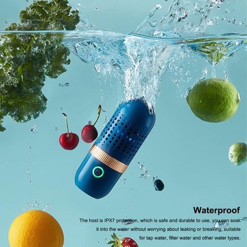 Fruit and vegetable cleaning machine capsule