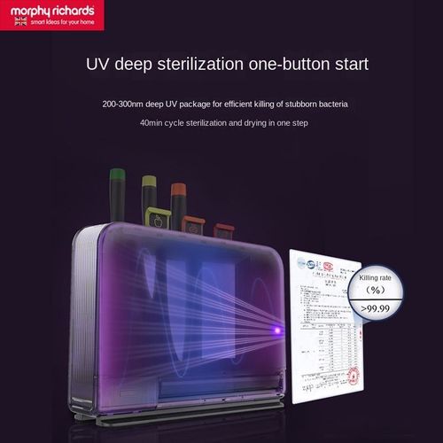 Morphy Richards Cutting Board MR1001 Household Ultraviolet Knife Cutting Board Chopstick Holder Kitchen Appliance