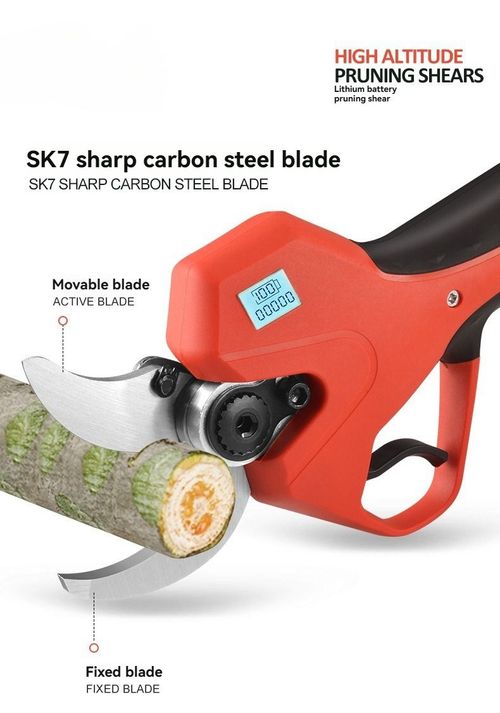 Lithium battery pruning shears