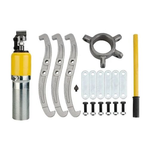 Three jaw hydraulic puller