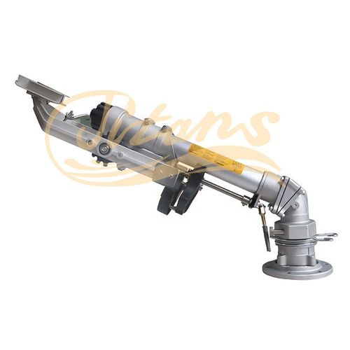 Vertical arm spray gun