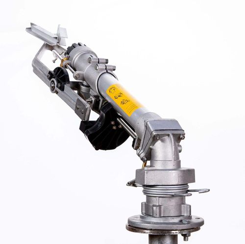Vertical arm spray gun