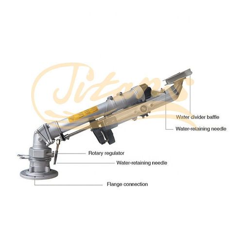 Vertical arm spray gun