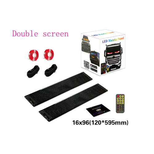 Large truck LED soft screen