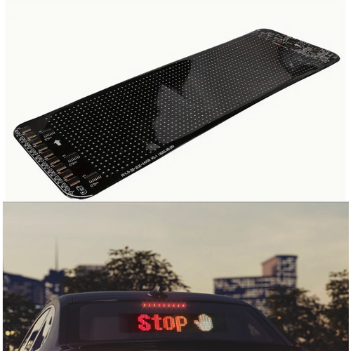 Large truck LED soft screen