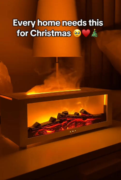 Flame humidifier