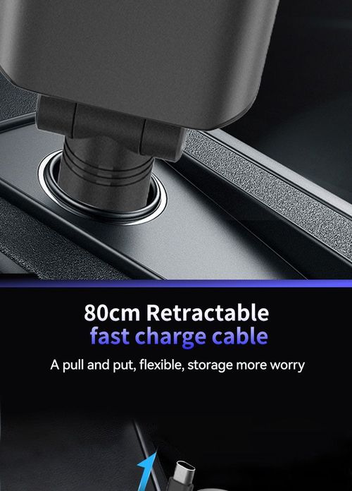 Super fast charging retractable cable, aroma spray, starry sky roof, and PD30 fast charging