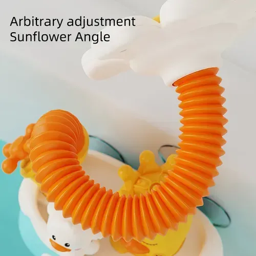 Baby Shower Toy With Electric Sprinkler Bathtub Happy Duck Shower Toy Set Fun Water Play Toy Halloween Decoration Thanksgiving Christmas And Easter Gifts