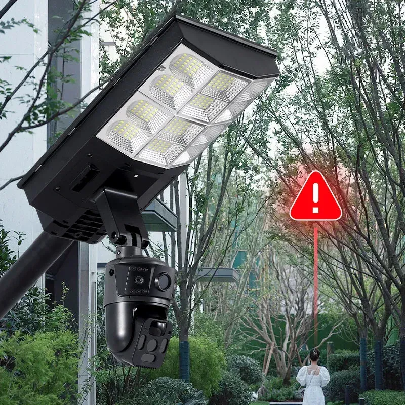 Three in one multifunctional solar monitoring light