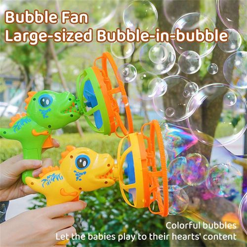 Handheld fully automatic bubble blowing gun