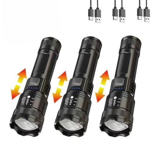 High power LED flashlight