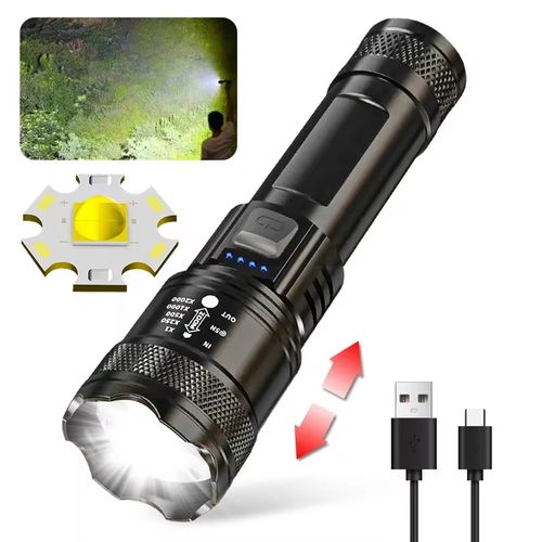 High power LED flashlight