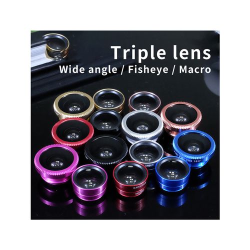 Mobile phone external wide-angle lens (fisheye)