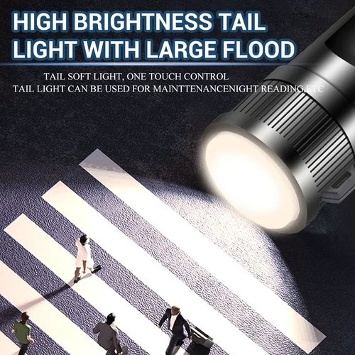 High power LED flashlight