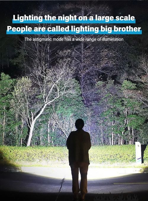 High power LED flashlight