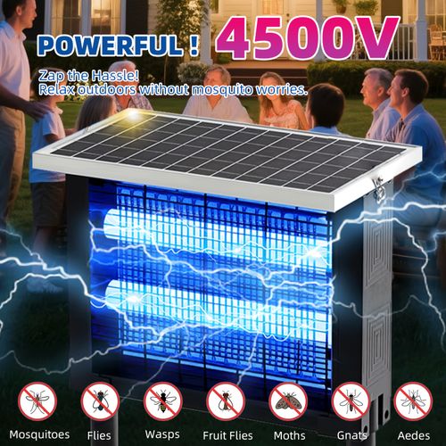 High power solar mosquito killer lamp