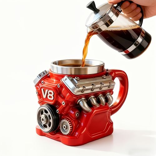 Kaffeetassen und Wassergläser