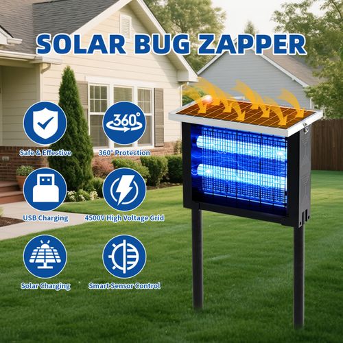High power solar mosquito killer lamp