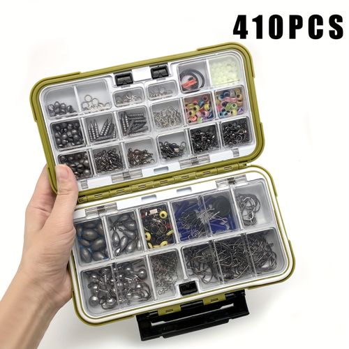 410pcs Ultimate Fishing Accessories Set