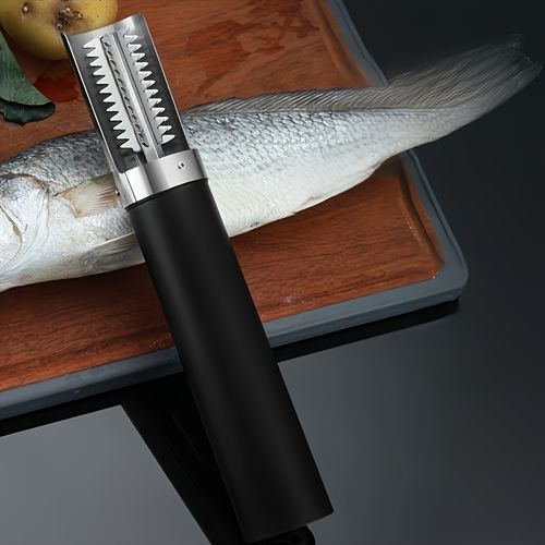 Fish scale scraper