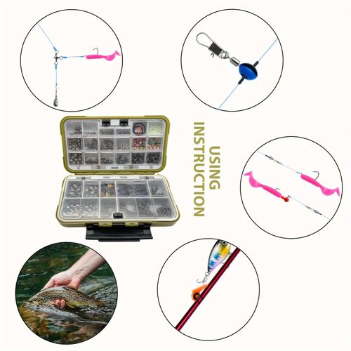 410pcs Ultimate Fishing Accessories Set