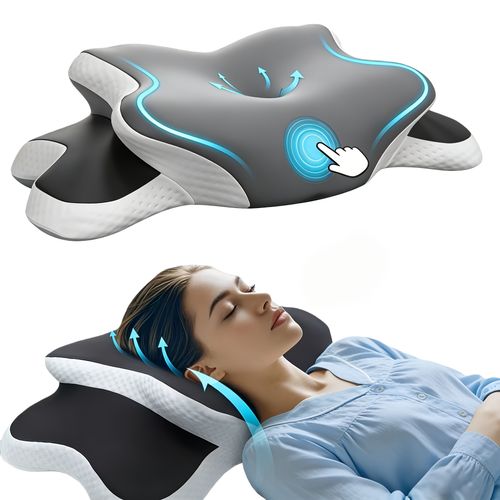 Are you still troubled by poor sleep? Are you still suffering from cervical stiffness? This is an ergonomic pillow designed specifically to improve sleep quality and address cervical stiffness