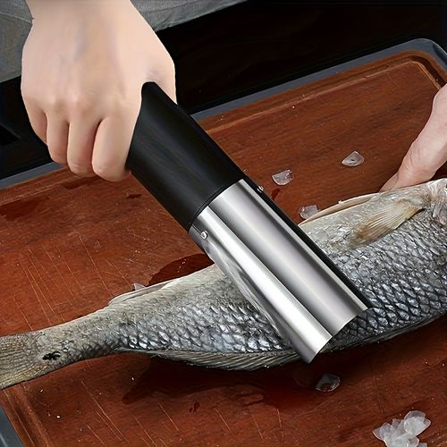 Fish scale scraper