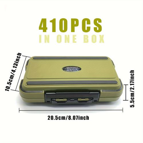 410pcs Ultimate Fishing Accessories Set