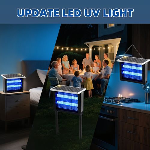 High power solar mosquito killer lamp