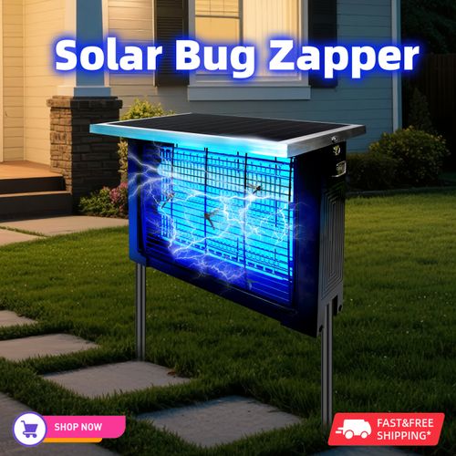 Mosquito killer lamp, household high-power wall mounted mosquito and fly catcher, outdoor restaurant, shop, restaurant fly killer lamp