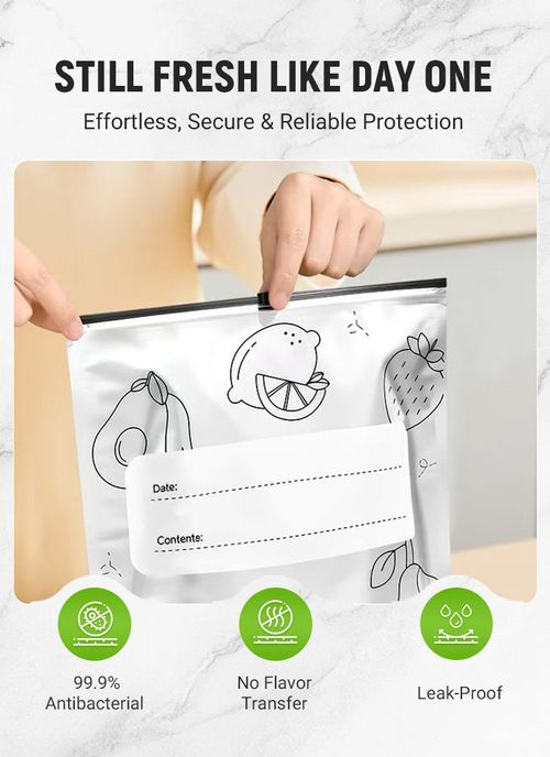 Your Leftovers Get Freezer Burn Because of Weak Seals – Our Aluminum Bags Lock Freshness Tight