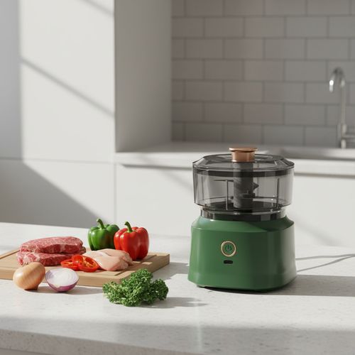 Fast Meat Mincer & Grinder – 10-Second Fine Minced Meat for Home Cooking