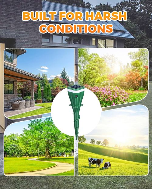 Hot Sale 50% OFF☘️Solar Powered Waterproof Animal Repellent