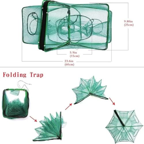 Auto-Foldable The Magic Foldable Fishing Trap Strengthened Fishing Trap Net（50% OFF）