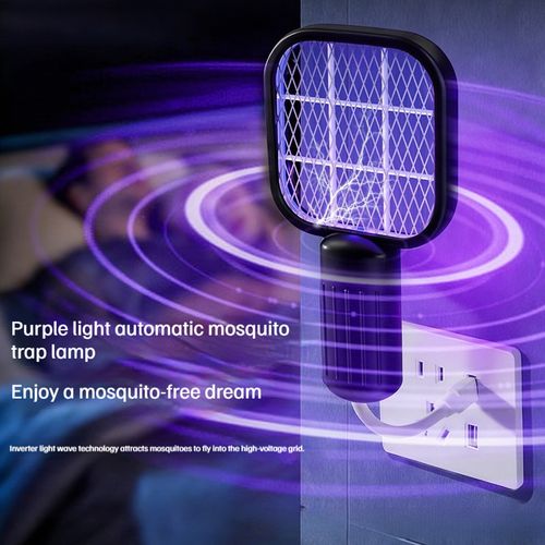 Zap Mosquitoes Instantly – USB Rechargeable & UV Attraction Mode 🦟⚡