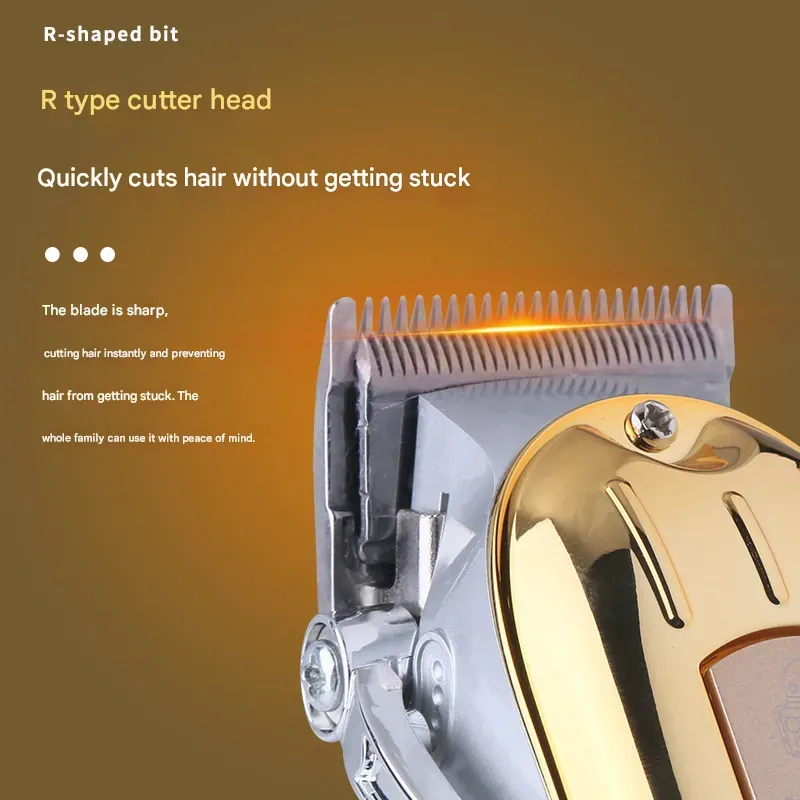 Built‑in Lithium Battery + USB Charging + Long Use Time – The Hair Clipper That Ends Bad Barber Visits, Tugging, and Dead Batteries Mid‑Cut