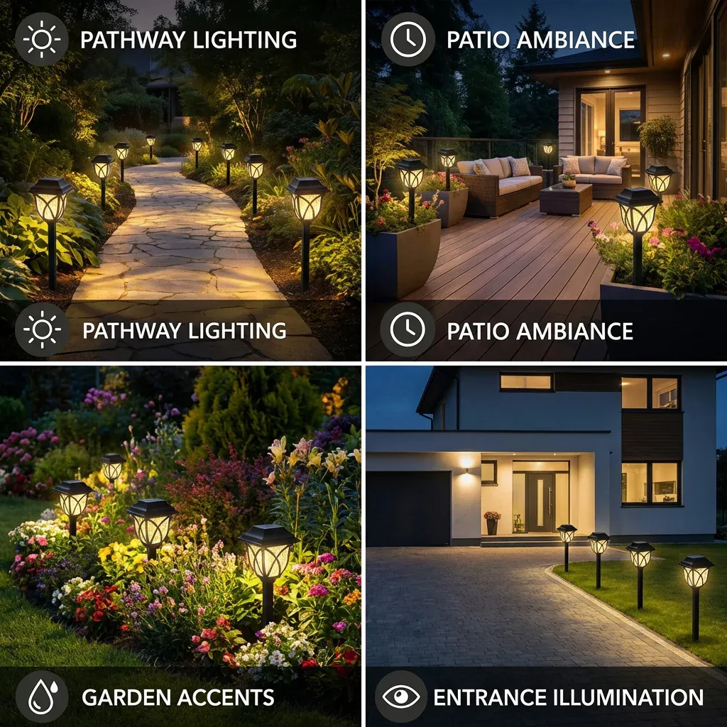 Your garden is dark and unsafe at night – with these lights you instantly create visibility and atmosphere 🌙✨